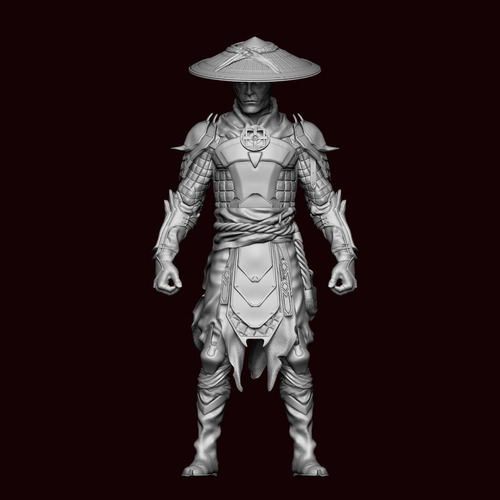  Archivo Stl Impresión 3d - Mortal Kombat Raiden 1