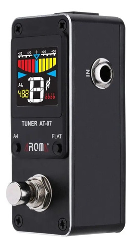 Pedal Afinador Cromático Guitarra Bajo Tomsline At-07 Tuner