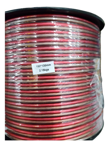 Rollo De 100mts De Cable Krack Polarizado 2x16 P/ Bocina