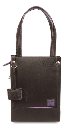 Bolsa Cloe Satchel Para Mujer Mini Con Charm Color Negro