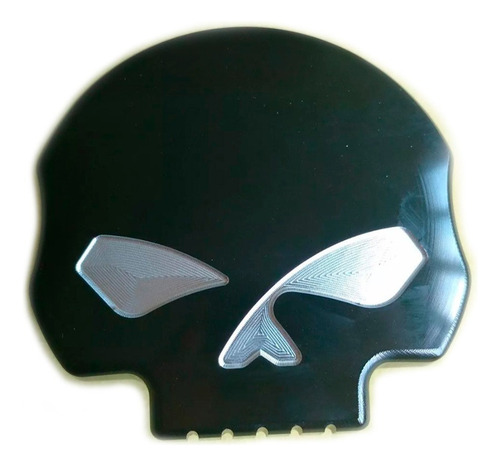 Tapon De Gasolina Skull Negro Para Harley Davidson