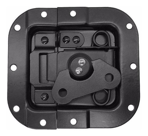 Kit 16 Fecho Borboleta Preto Para Case 10,5x10,5cm Black