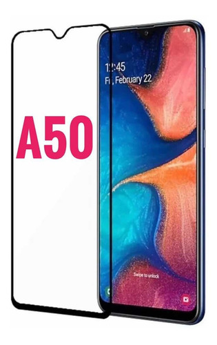 Vidrio Templado Samsung A50 - Glass Full Cover | 2 Pack