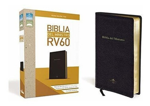 Biblia Del Ministro Rvr 1960 (edicion En Espaol)