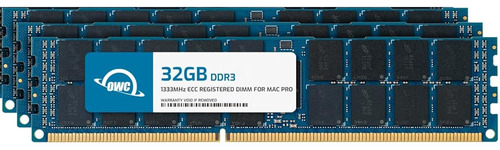 Owc 128gb (4x32gb) Ddr3 Ecc Registrado Cl9 Pc3-10600 1333mhz