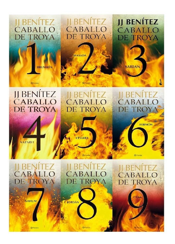 Saga Completa Caballo De Troya - J. J. Benítez ( 9 Libros )