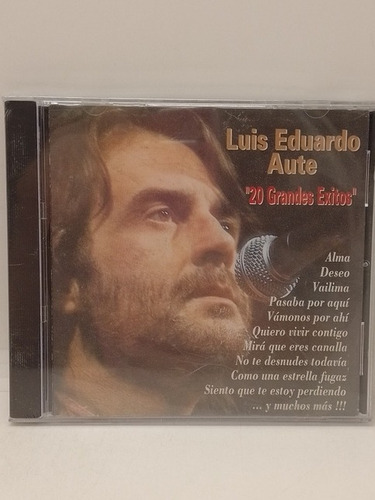 Luis Eduardo Aute 20 Grandes Éxitos Cd Nuevo