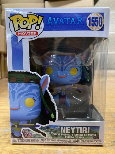 Neytiri Battle 1550 Avatar Forma Del Agua Cameron Funko Pop