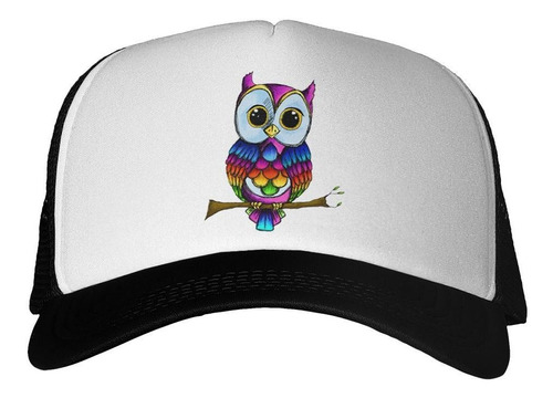 Gorra Owl Buho Lechuza Colors Diseño Dibujo