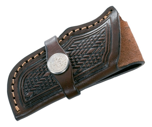 Funda De Cuero Böker Para Tramperos O Stockmans 090035 Color Café