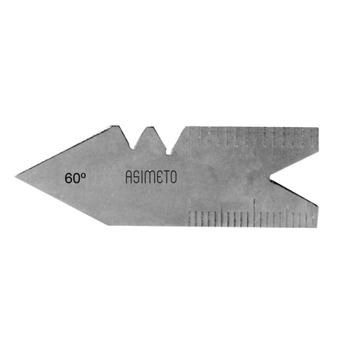 Calibrador De Centros Gage Afilado 60º Asimeto