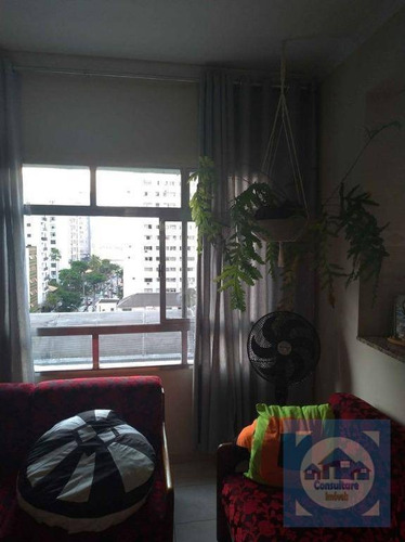 Imagem 5 de 20 de Apartamento Com 1 Dormitório À Venda, 56 M² Por R$ 202.000,00 - Itararé - São Vicente/sp - Ap5881