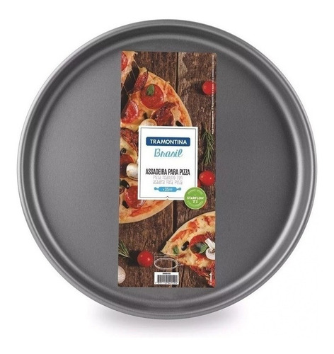 Pizzera Tramontina Molde P/ Pizza Antiadherente Teflon 35 Cm