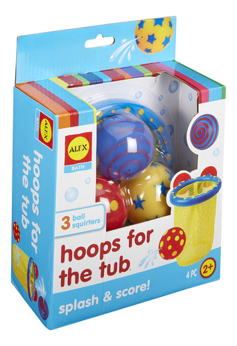 Alex Bath Hoops In The Tub Kids Bath Toy