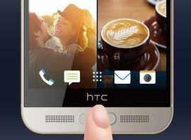 Lector De Huellas (touch Id) Htc One M9 Plus Original