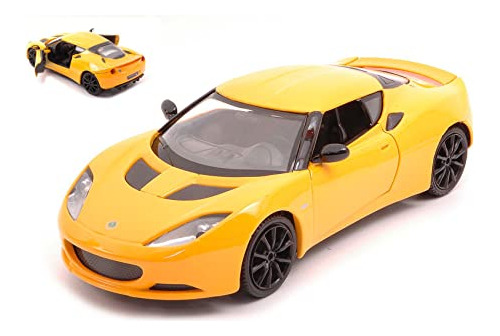 Modelo Escala Para Lotus Evora Yellow 1:24 Mondo Motors