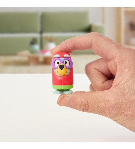 Mini Figura Bluey 2.54 Cm Figura Misteriosa