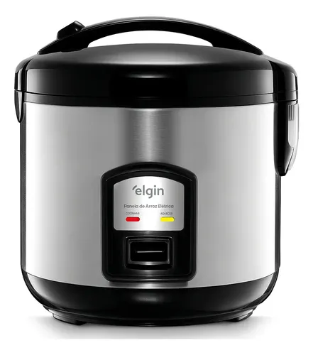 Panela Arroz Eletrica 10 Xicaras Inox 700w Rizzo Elgin
