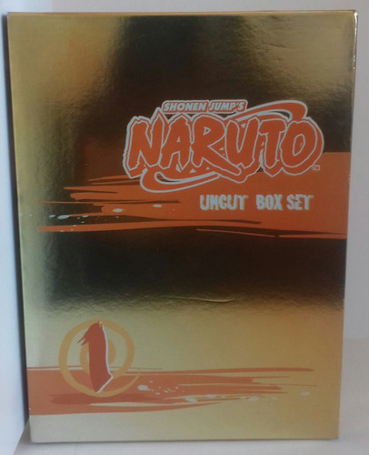 Naruto Uncut Box Set 1 - Dvd Importado Dos Estados Unidos 