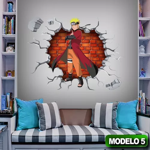 Adesivo Decorativo Naruto Pequeno