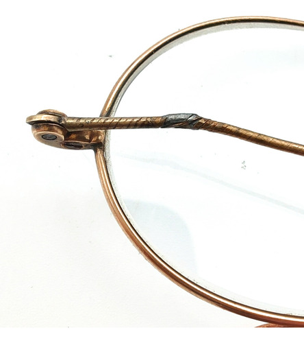 Anteojos Lentes Impertinentes Enchapados Oro (m1) - Moda (Usado)