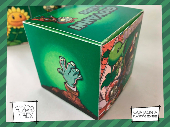 Dulceros Plantas Vs Zombies Cajas Lapiceros Souvenirs Para Cumpleanos Infantil En Mercado Libre Argentina - golosineros plantas vs zombies roblox brawl stars cumpleaños