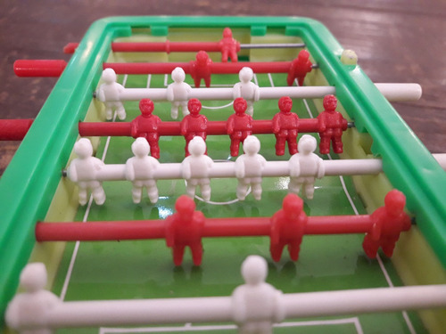 Antiguo Mini Juego Metegol Obertoys Juguete Muy Bueno (Usado)