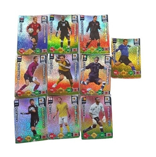 Cartas,goal Stopper De Mundial Sudafrica 2010,precio P/lote