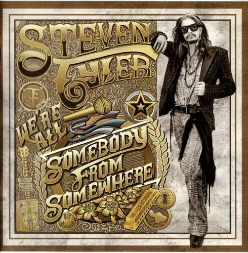 Steven Tyler Cd We Re All Somebody From Somewhere Importado