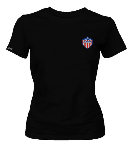 Camiseta Junior De Barranquilla Escudo Mujer Phd