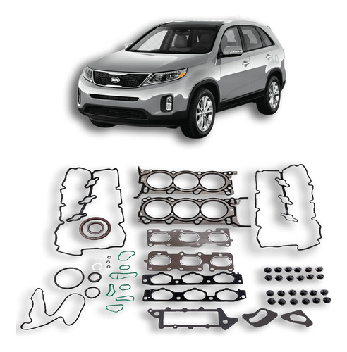 Jogo De Junta Completo Kia Sorento 3.8 V6 24v Chapa