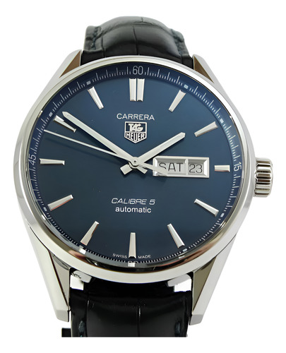 Relógio Tag Heuer Calibre 5 Carrera War201e - Automático (Usado)