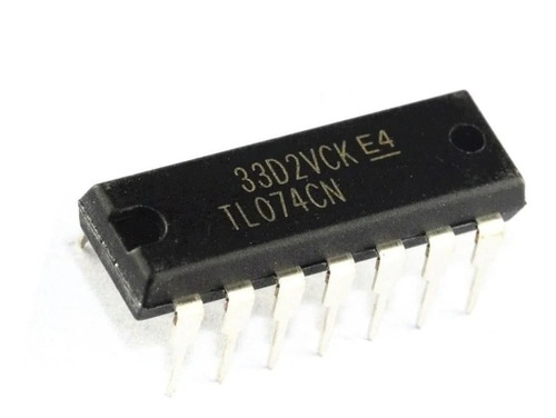 Circuito Integrado Tl074 Dip14 Amplificador Operacional