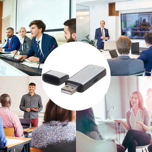 Imagen 5 de 6 de Grabadora Pendrive Audio Espia Oculto, 100% Discreto, 8gb