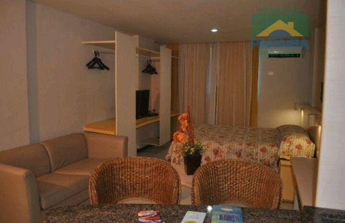 Imagem 4 de 5 de Flat Mobiliado Para Venda Ou Locação - Praia Do Cabo Branco - João Pessoa - Pb - Fl0049