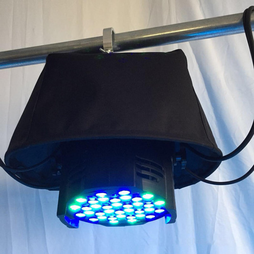 Luz Par Led Profesional, Cubierta Para Estilo C Negro