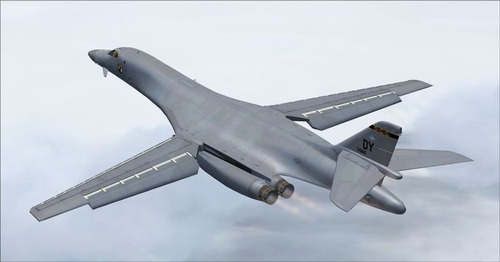 Miniatura Diecast 1/200, Rockwell B1 B Lancer, Wltk