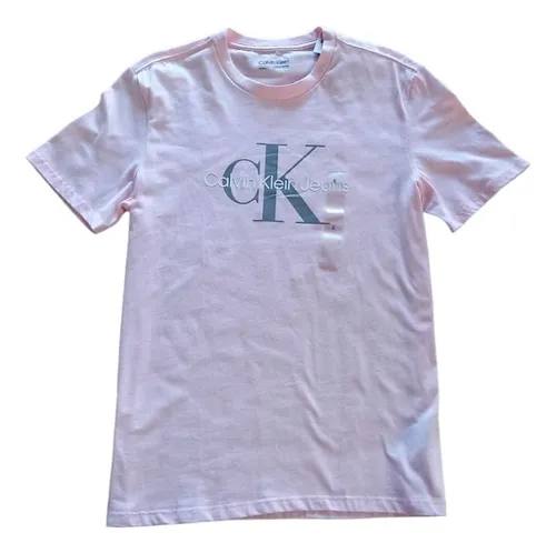T shirt calvin klein rosa hot sale