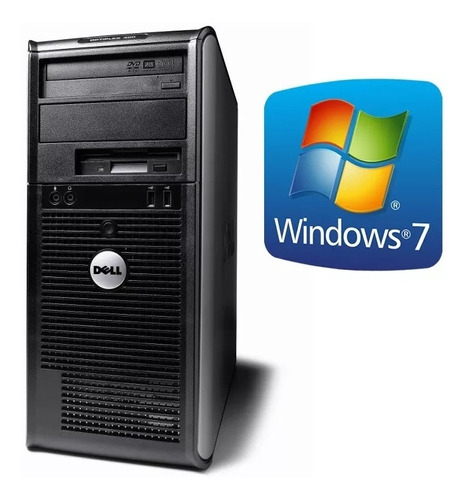 Torre Pc Computadora Core 2 Duo 4gb 160gb Win C/perifericos