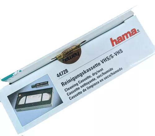 HAMA CASSETTE DE NETTOYAGE VHS/S-VHS