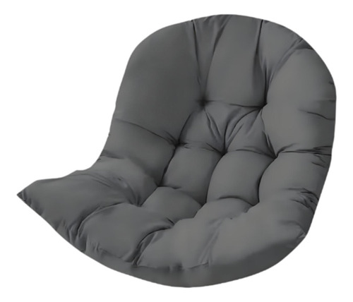 Cojín Para Silla Tipo Huevo, Suave, Cómodo Y Gris Oscuro