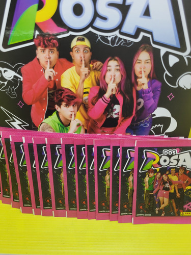 Album De Figurinha Capa Mole Dos Rosa, Panini + 15 Envelopes