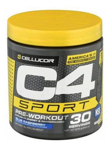 C4 Pre Entreno Explosivo Preworkout 30 Serv