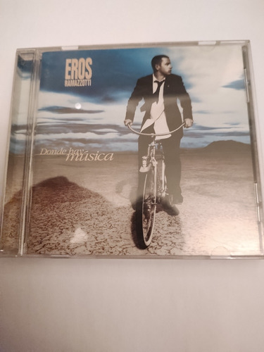 Cd Eros Ramazzotti. Dónde Hay Música. Importado