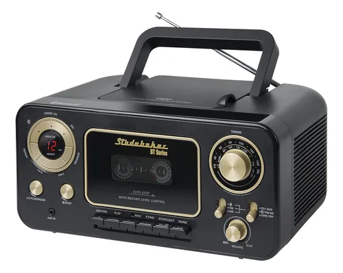 comprar Cd Portátil Estéreo Bluetooth Studebaker, Radio Estéreo Am\u002Ff