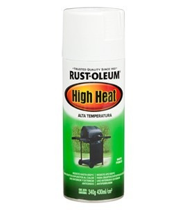 Pintura Spray Aerosol Rust-oleum Blanco Alta Temperatura