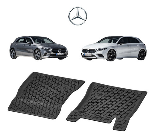 Imagen 1 de 5 de Alfombras Delanteras Para Mercedes Benz A200 A250 Originales