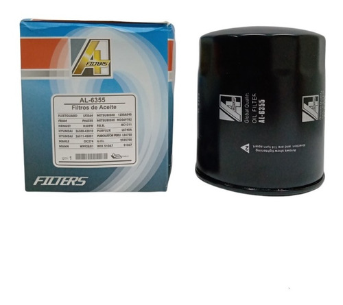 Filtro De Aceite A1 Al-6355/ Wix 51675 Npr, Nhr, Canter