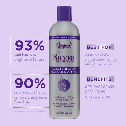 Conjunto De Shampoo E Condicionador Jhirmack Silver Brighten