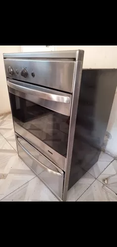 Horno A Gas Longvie H14600xf Con Cajón Parrilla De Empotrar